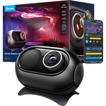 Govee Galaxy Light Projector 2 Pro Matter cu difuzor Wi‑Fi