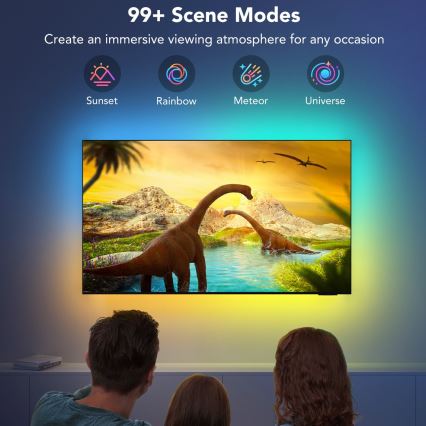 Govee - Iluminare ambientală LED SMART RGBIC pentru TV 40-50 cu Wi-Fi