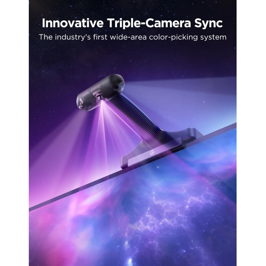 Govee - Iluminare LED SMART pentru TV Backlight 3 Pro 55-65 RGBIC Wi-Fi