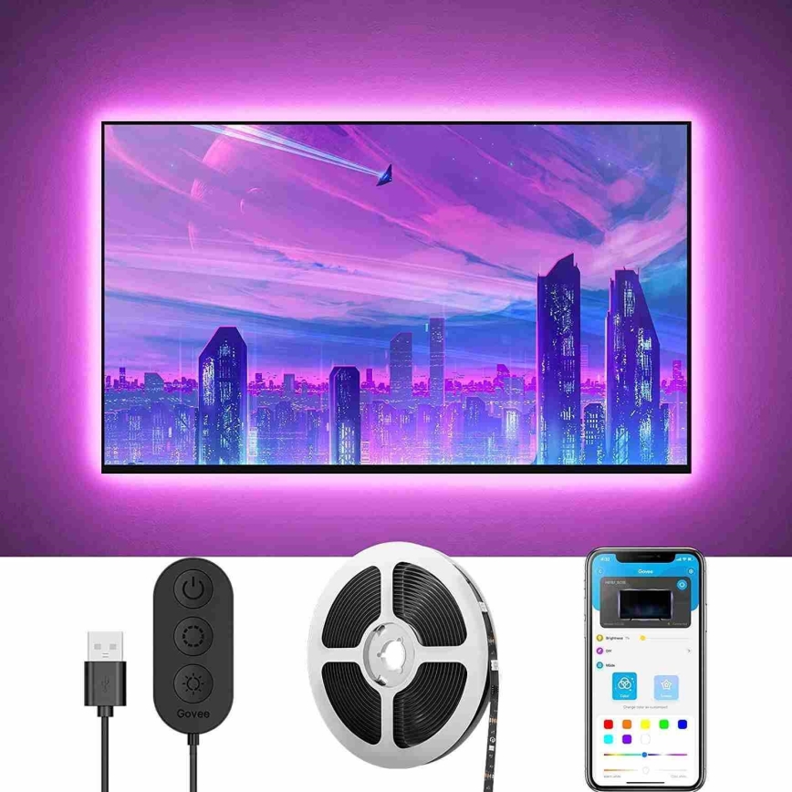 Govee - Iluminare LED SMART RGB pentru TV 46-60