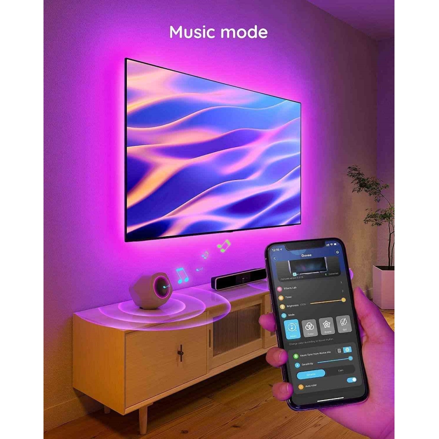 Govee - Iluminare SMART LED RGB pentru TV 46-60