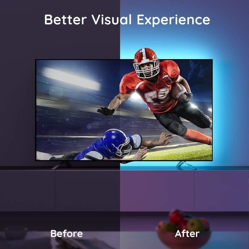 Govee - Iluminare SMART LED RGB pentru TV 46-60 + telecomandă