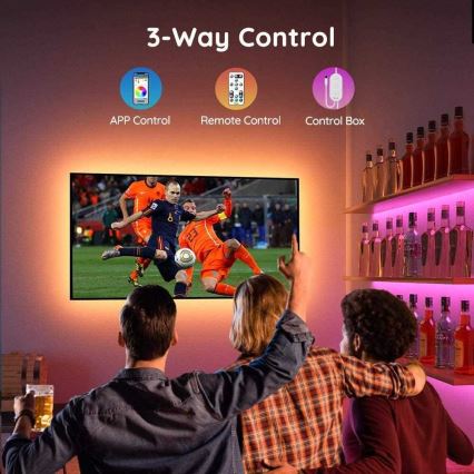 Govee - Iluminare SMART LED RGB pentru TV 46-60 + telecomandă