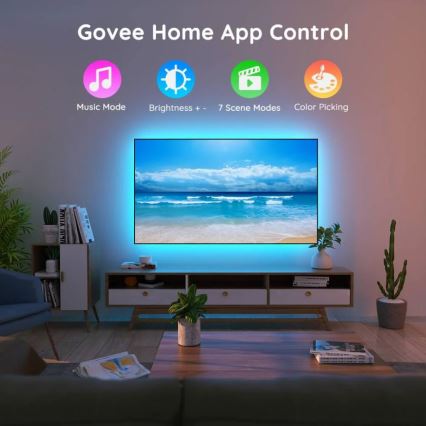 Govee - Iluminare SMART LED RGB pentru TV 46-60 + telecomandă