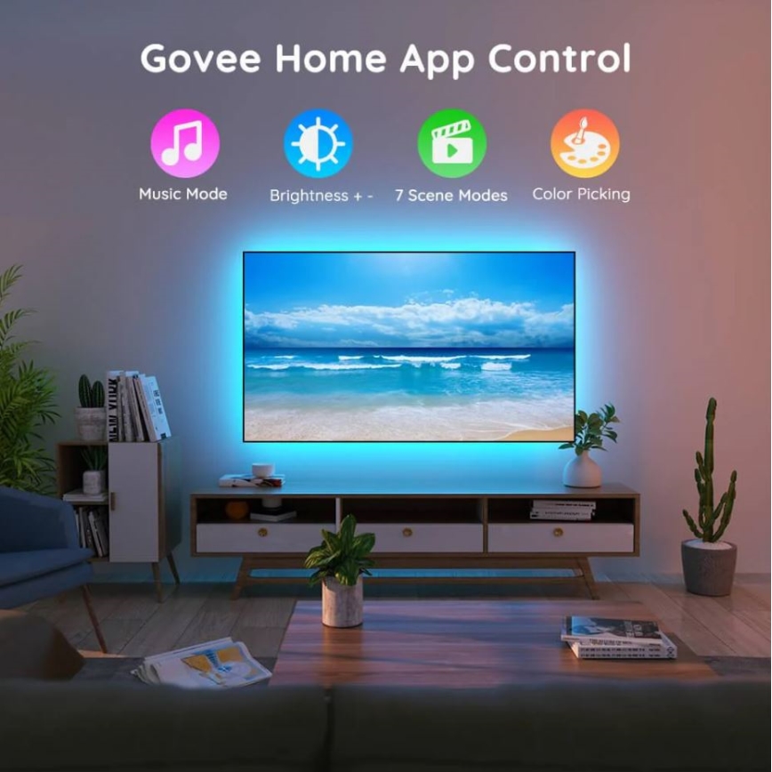 Govee - Iluminare SMART LED RGB pentru TV 46-60 + telecomandă