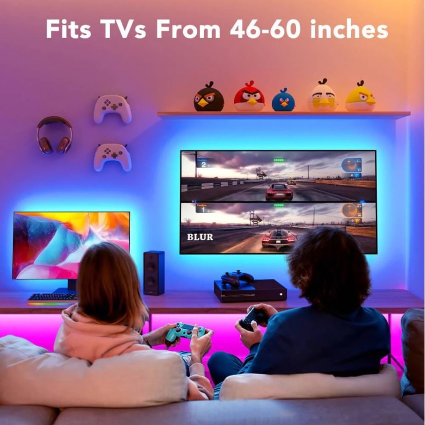 Govee - Iluminare SMART LED RGB pentru TV 46-60 + telecomandă