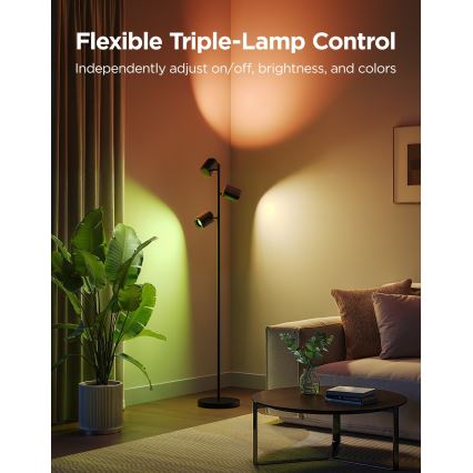 Govee - Lampă de podea LED dimmabilă TREE MATTER RGBICWW/48W/230V Wi-Fi