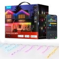Govee - LED RGBIC Ghirlandă cu țurțuri pentru exterior 10m Wi-Fi Matter IP65