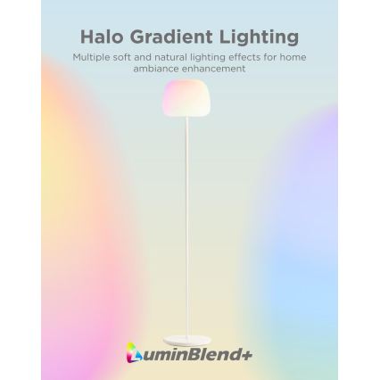 Govee - LED RGBICWW Lampă de podea dimabilă LANTERN MATTER LED/24W/230V Wi-Fi 160 cm