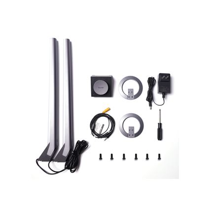 Govee - Panouri LED Smart Wi-Fi pentru gaming + Telecomandă duală Smart, alb (Wi-Fi)