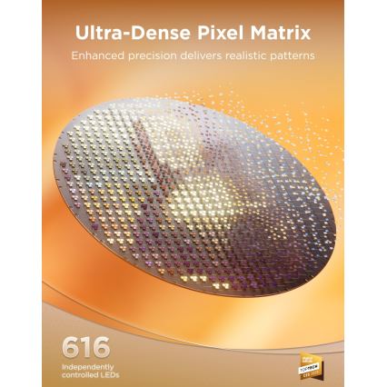 Govee - LED RGBICWW Lampă de tavan dimabilă LED/55W/230V Ø 53 cm Matter Wi-Fi