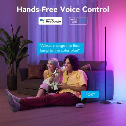 Govee RGBICW Smart Corner Floor Lamp Wi-Fi