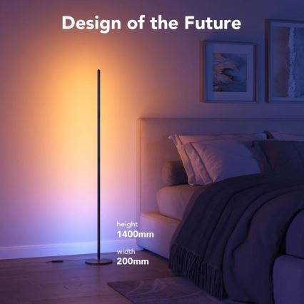 Govee RGBICW Smart Corner Floor Lamp Wi-Fi