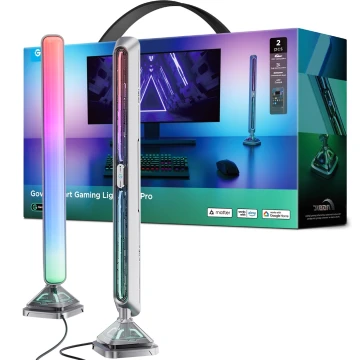 Govee Smart RGBIC Gaming Pro - panouri LED compatibile cu Matter și Wi‑Fi