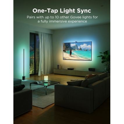 Govee - TV Backlight 3 Pro 75-85 Iluminare LED din spate SMART RGBIC, Wi-Fi