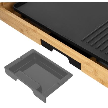 Grătar electric de masă 1800W/230V bambus Sencor