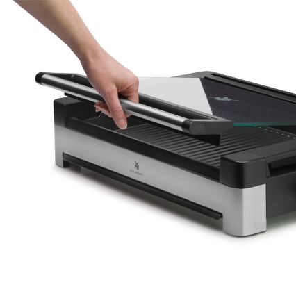 Grătar electric de masă cu capac WMF LONO 2200W/230V oțel inoxidabil