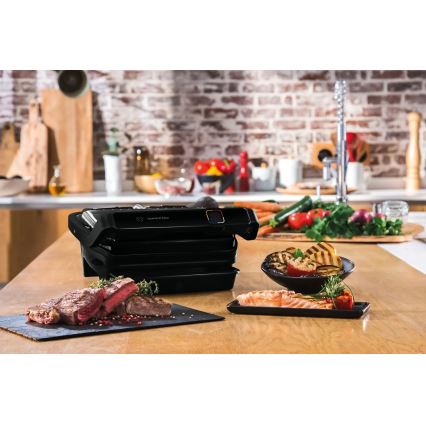 Grătar electric OPTIGRILL ELITE 2000W/230V negru Tefal