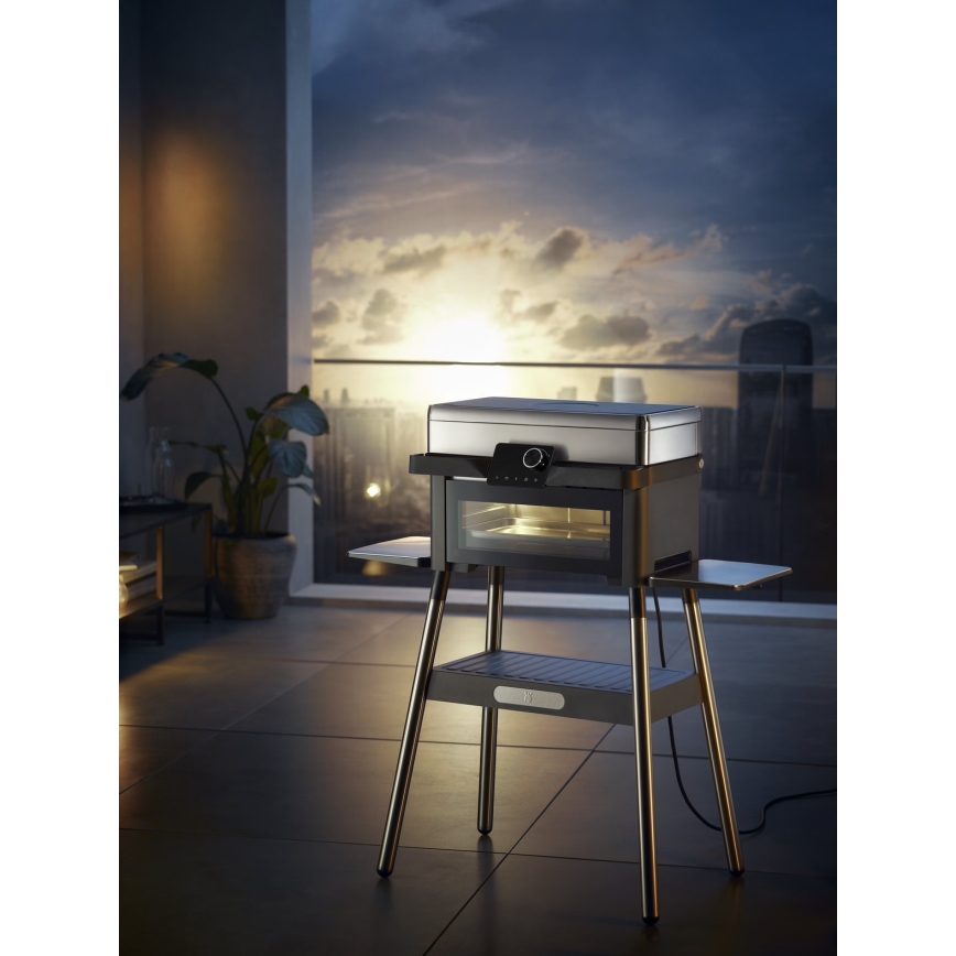 Grătar electric WMF URBAN MASTER PROFI PLUS 3000W/230V IPX4 oțel inoxidabil