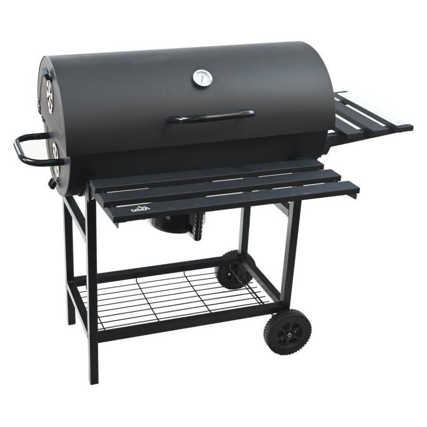 Grătar pe cărbune, negru