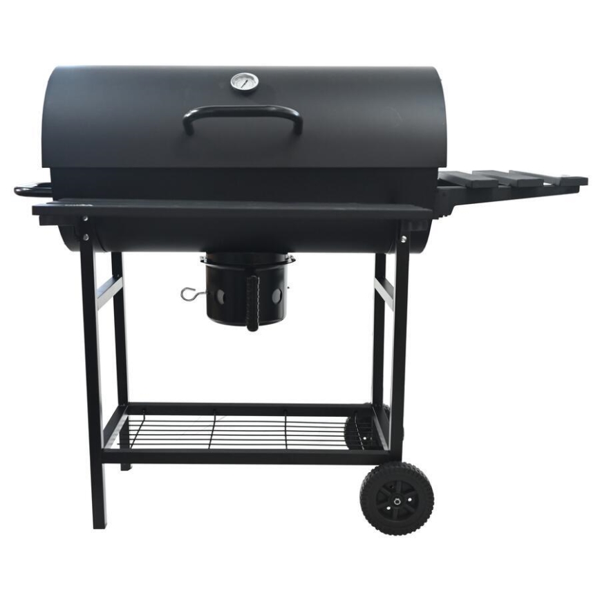 Grătar pe cărbune, negru