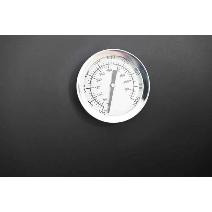 Grătar pe cărbune, negru