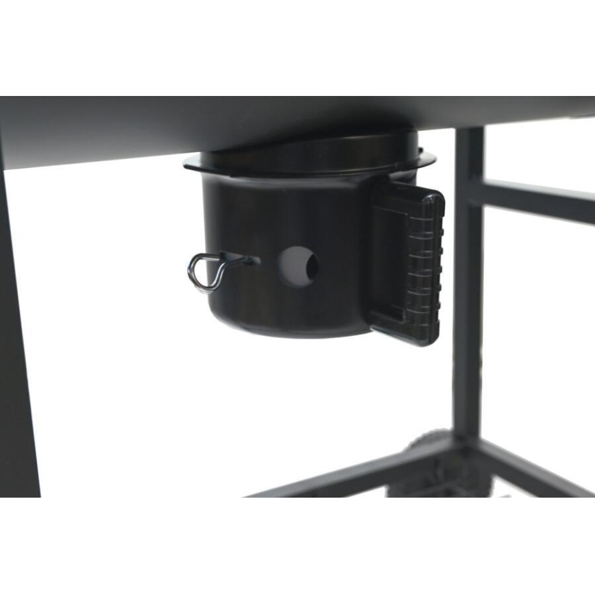 Grătar pe cărbune, negru