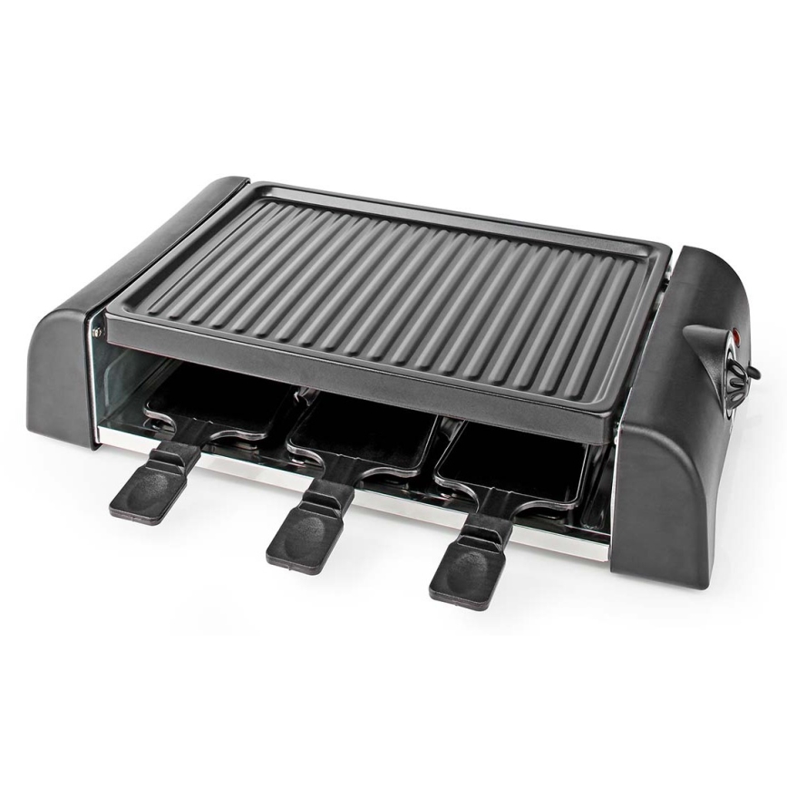 Grătar raclette cu accesorii 1000W/230V