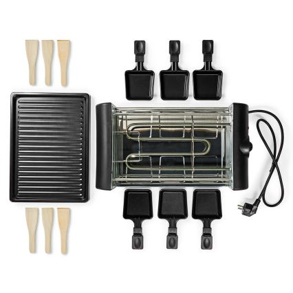 Grătar raclette cu accesorii 1000W/230V
