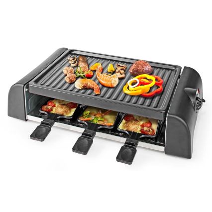 Grătar raclette cu accesorii 1000W/230V