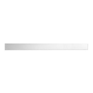 Grilă pentru rigolă din inox, 89,5 x 2,3 cm, argintiu