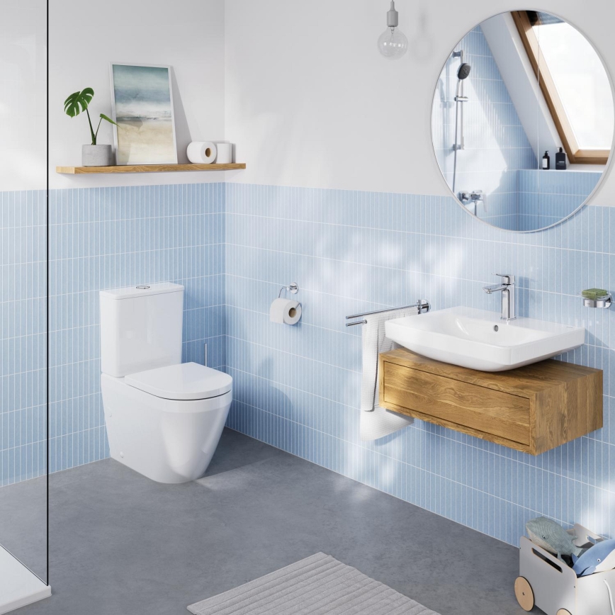 GROHE 102513SH00 - Set WC complet EURO CERAMIC 67,3 x 37,6 x 79,2 cm ceramică/albă