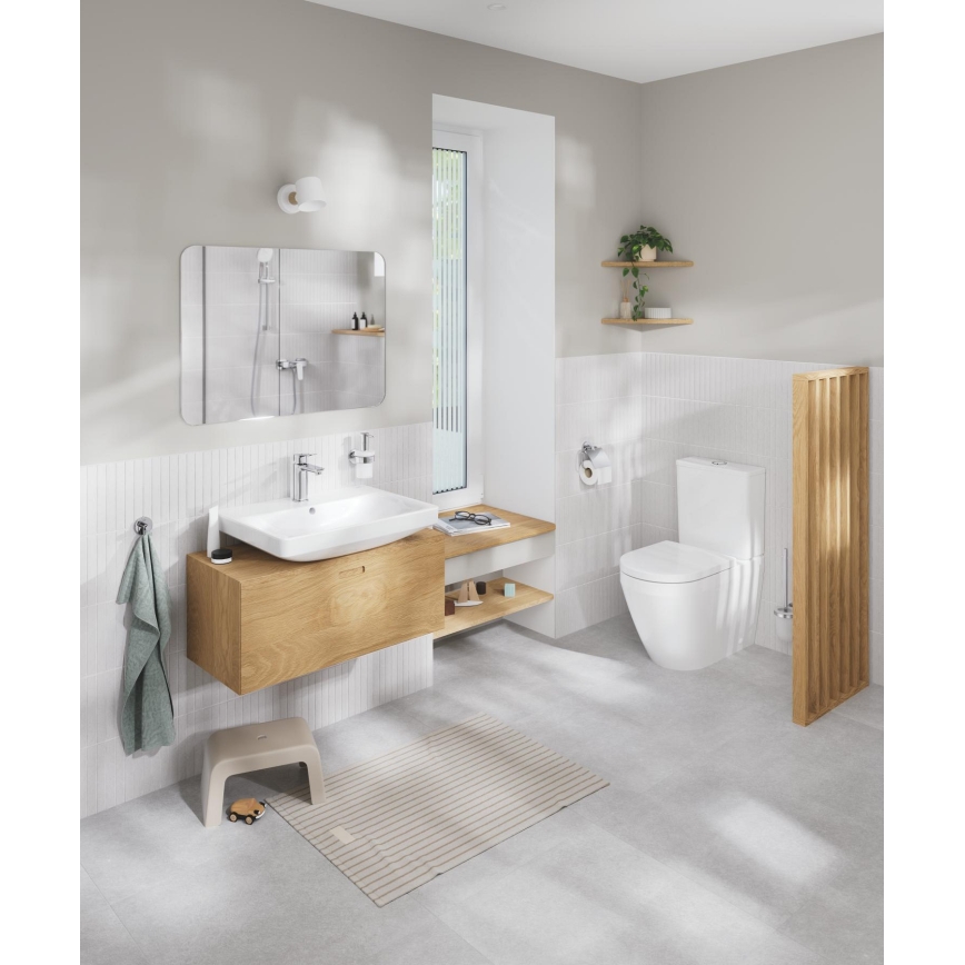 GROHE 102513SH00 - Set WC complet EURO CERAMIC 67,3 x 37,6 x 79,2 cm ceramică/albă