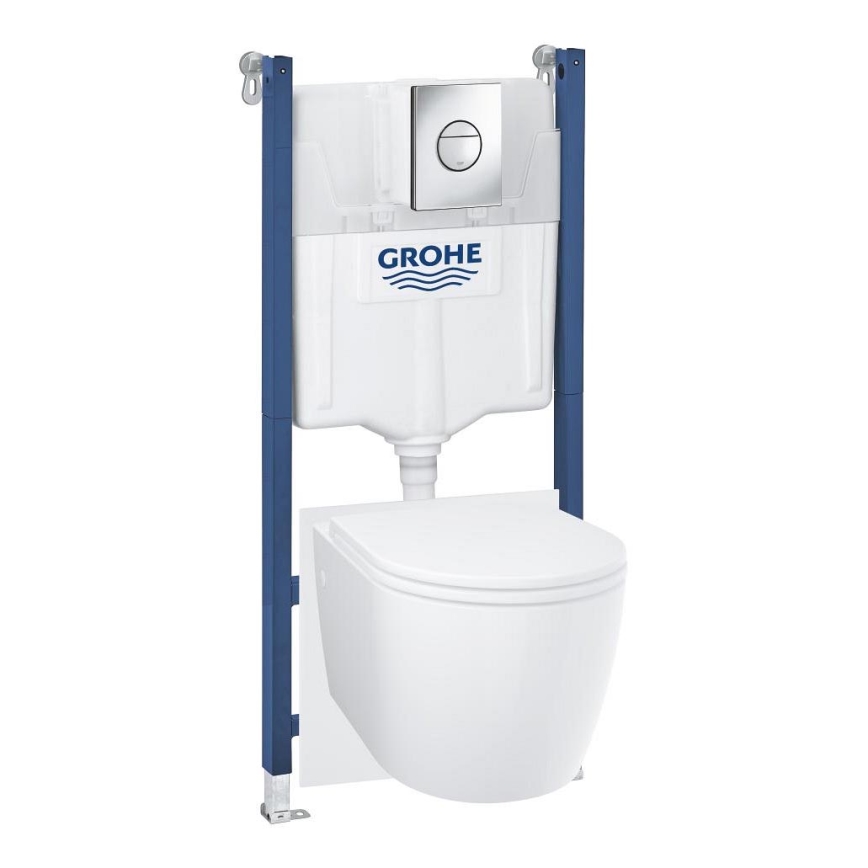 GROHE 103843SH00 - Solido Compact, set 5 în 1, 1,13 m, ceramică/alb