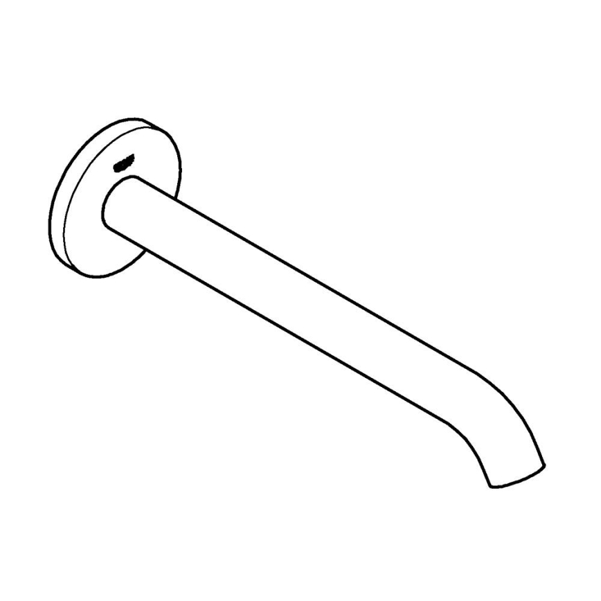 GROHE 13449DC1 - Scurgere pentru cadă ESSENCE 221 mm inox