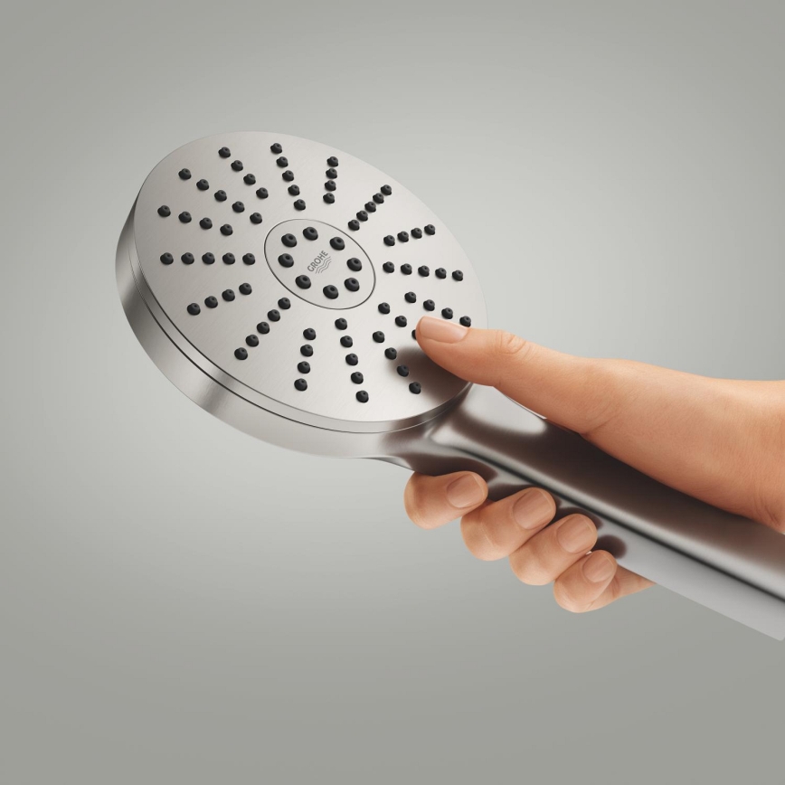 GROHE 134863DC00 - Para de duș VITALIO JOY+ 120 mm, crom mat