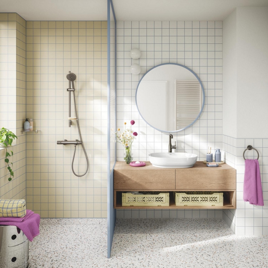 GROHE 134864AL00 - Duș de mână VITALIO JOY+ 120 mm, grafit