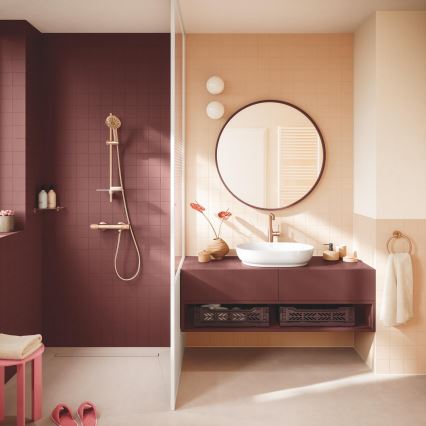 GROHE 134866DL00 - Set de duș VITALIO JOY+ 120 mm, finisaj cupru