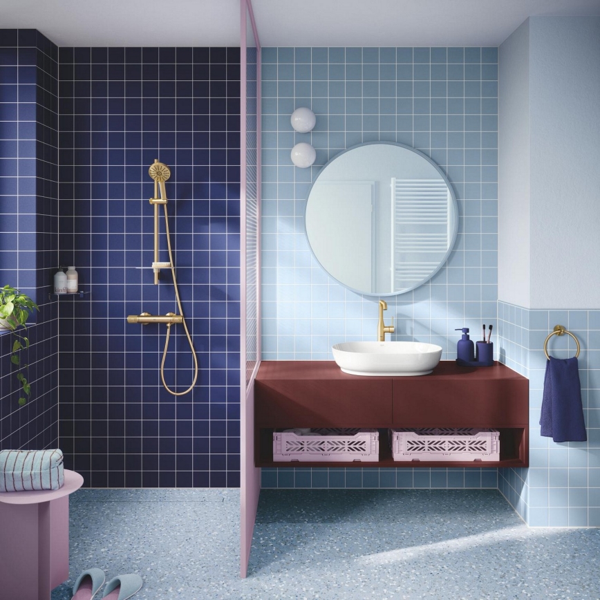 GROHE 134866GN00 - Set de duș VITALIO JOY+ 120 mm auriu