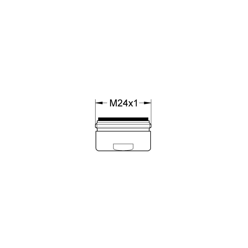 GROHE 13952000 - Aerator M 24 × 1, crom lucios