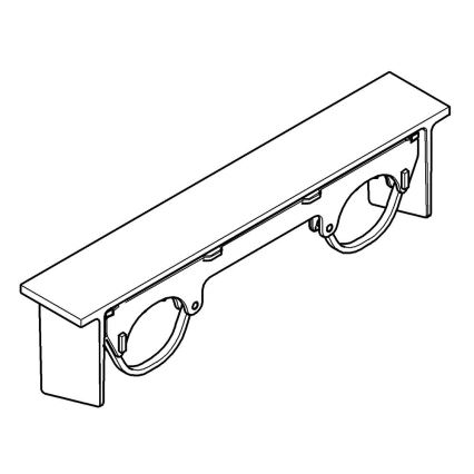 GROHE 18608001 - Poliță GROHTHERM 2000, crom lucios