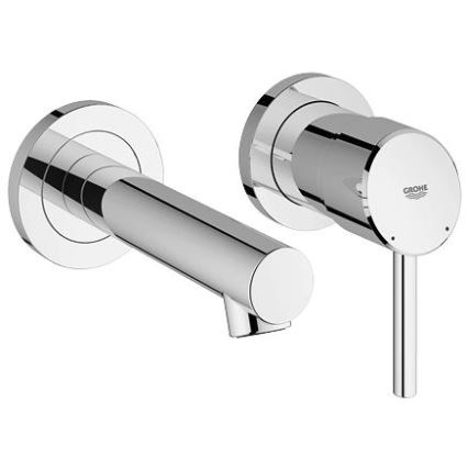 GROHE 19575001 - Baterie pentru lavoar cu două găuri CONCETTO, 147 mm, crom lucios
