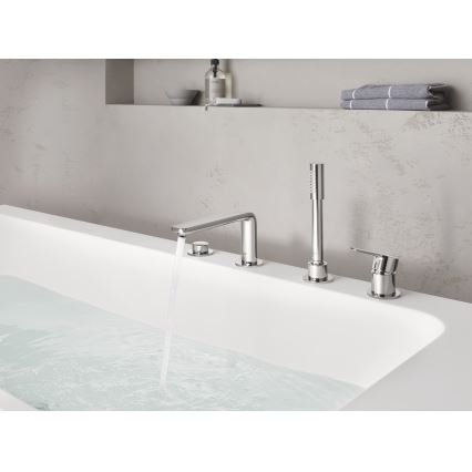 GROHE 19577001 - Baterie pentru cadă LINEARE, montaj în 4 găuri, crom lucios