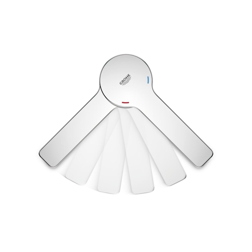 GROHE 19577001 - Baterie pentru cadă LINEARE, montaj în 4 găuri, crom lucios