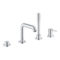 GROHE 19578001 - Baterie pentru cadă ESSENCE cu 4 orificii, 197 mm, crom lucios