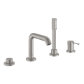 GROHE 19578DC1 - Set baterie pentru cadă ESSENCE, montaj în 4 găuri, oțel inoxidabil