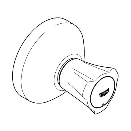 GROHE 19809001 - Cap superior pentru ventil incastrat COSTA L, crom lucios