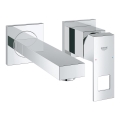GROHE 19895000 - baterie lavoar EUROCUBE, montaj în 2 găuri, 171 mm, crom lucios