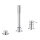 GROHE 19965001 - Baterie pentru cadă LINEARE, montaj în 3 găuri, crom lucios