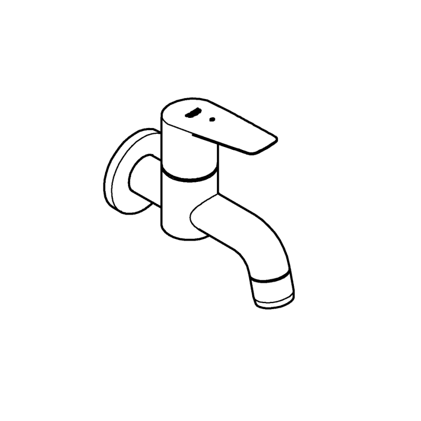 GROHE 20238001 - Ventil de scurgere DN 15, crom lucios